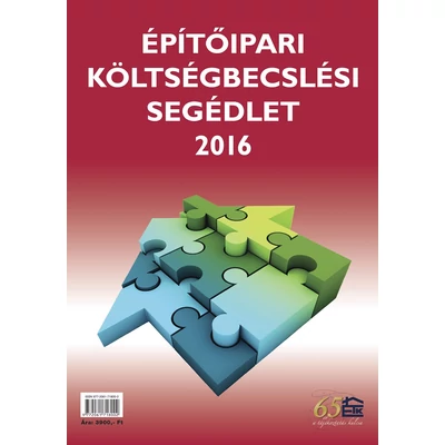 Építőipari költségbecslési segédlet 2016 digitalizált könyv/ PDF