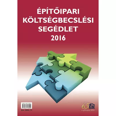 Építőipari költségbecslési segédlet 2016 digitalizált könyv/ PDF