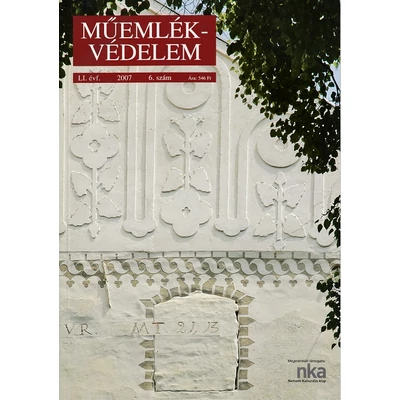 Műemlékvédelem 2007/6.