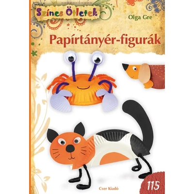 PAPÍRTÁNYÉR-FIGURÁK - SZÍNES ÖTLETEK 115.