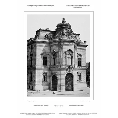 Budapesti építészeti tanulmányok / Architektonische Studienblätter aus Budapest 