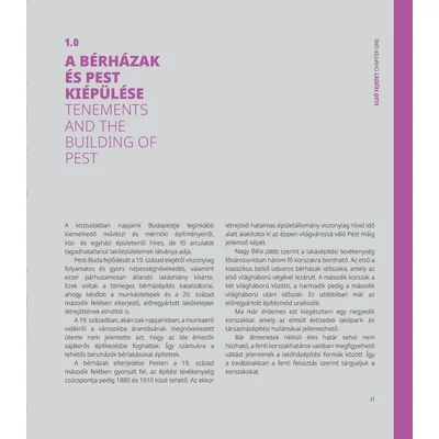 Pesti bérházak - Historical Tenements of Pest