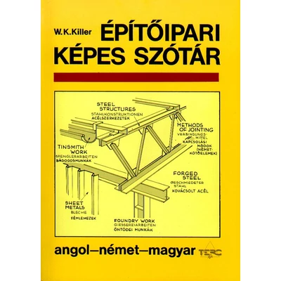 Építőipari képes szótár - angol-német-magyar 